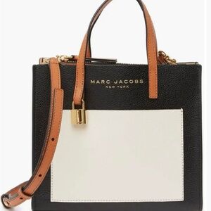 Mini Grind Colorblock leather tote bag Marc Jacobs